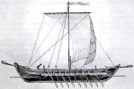 Zaporožės kazokų laivas - čaika